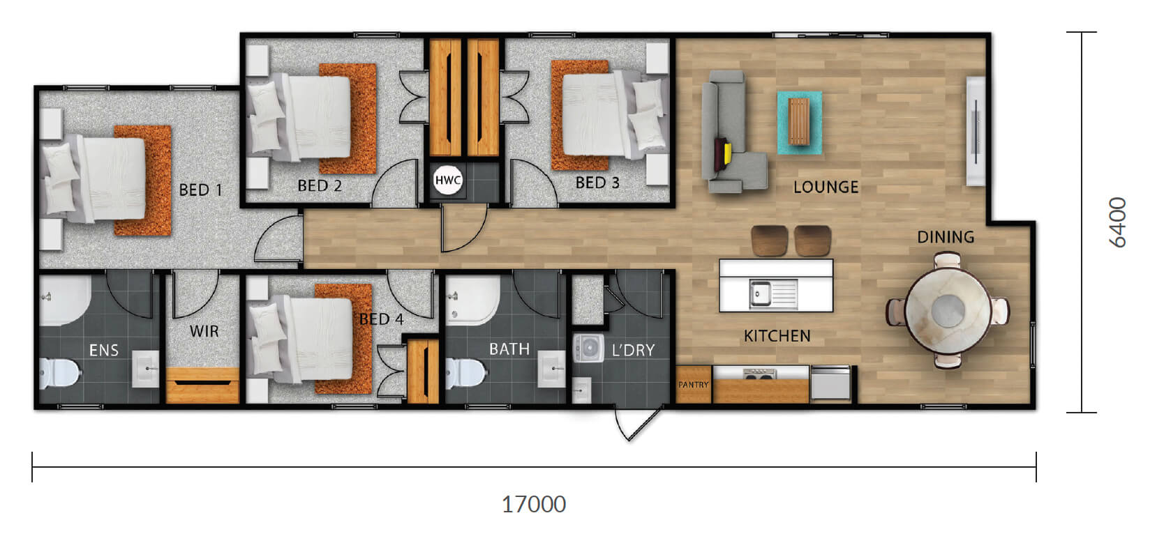 UB103 Floorplan