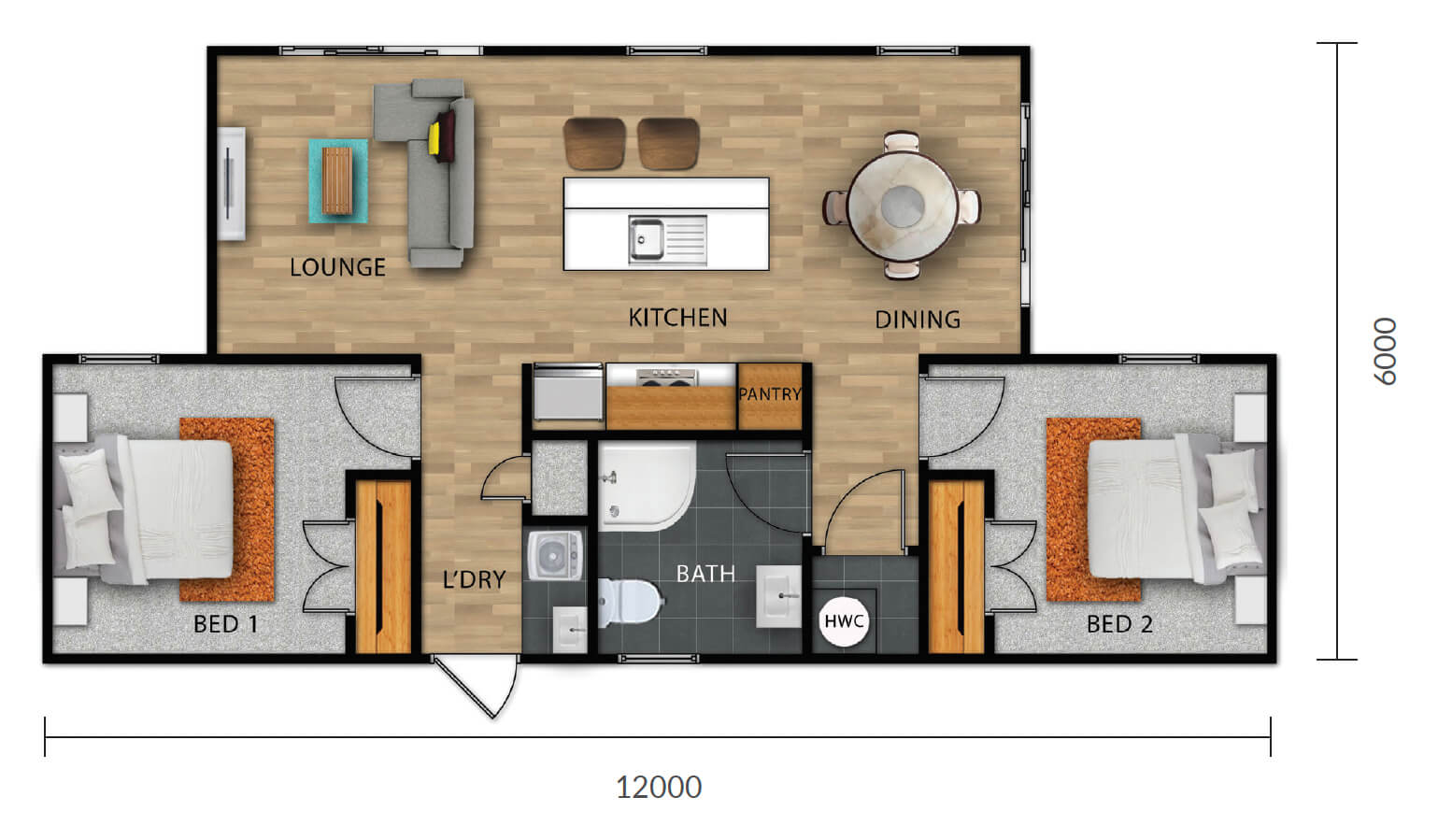 UB60 Floorplan