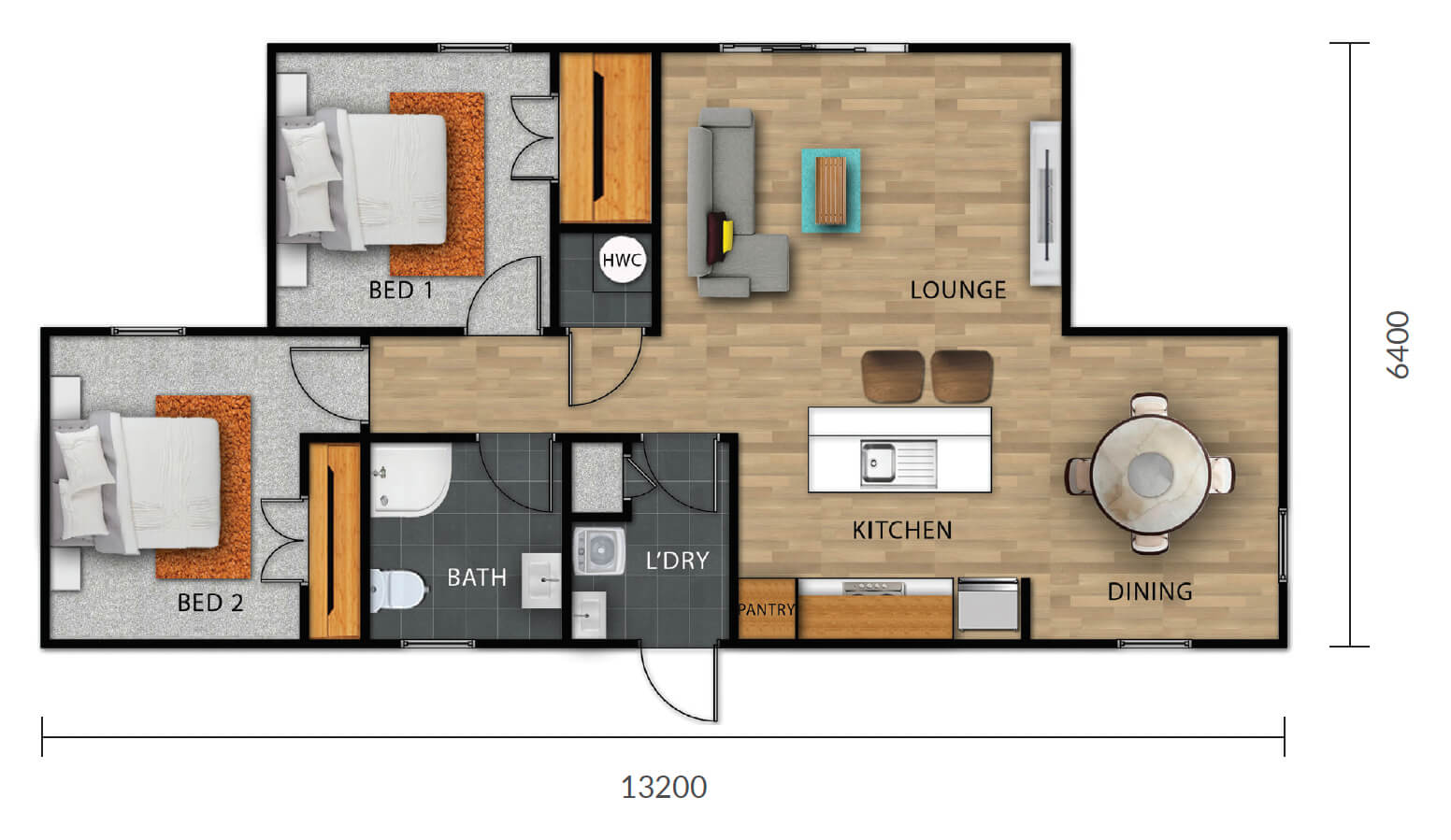 UB70 Floorplan