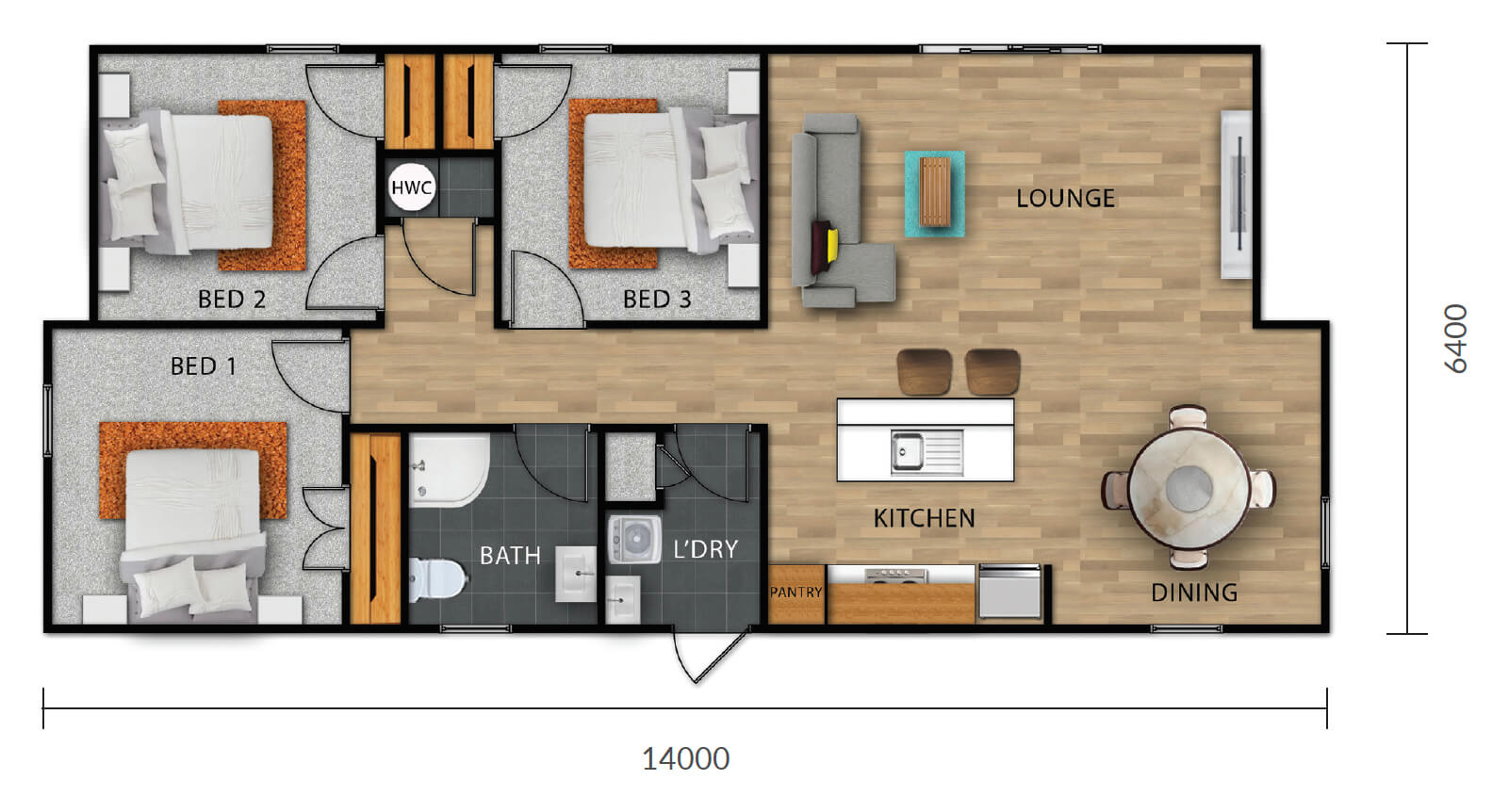 UB86 Floorplan